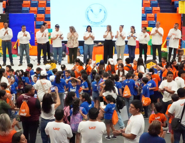 Concluye la UAT con éxito campamento infantil Amor por la Ciencia 2024