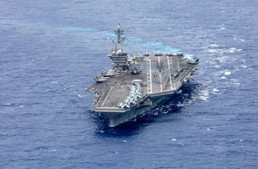 EE.UU. envía un portaaviones, buques de guerra y un escuadrón de cazas a Medio Oriente mientras la región se prepara para las represalias iraníes