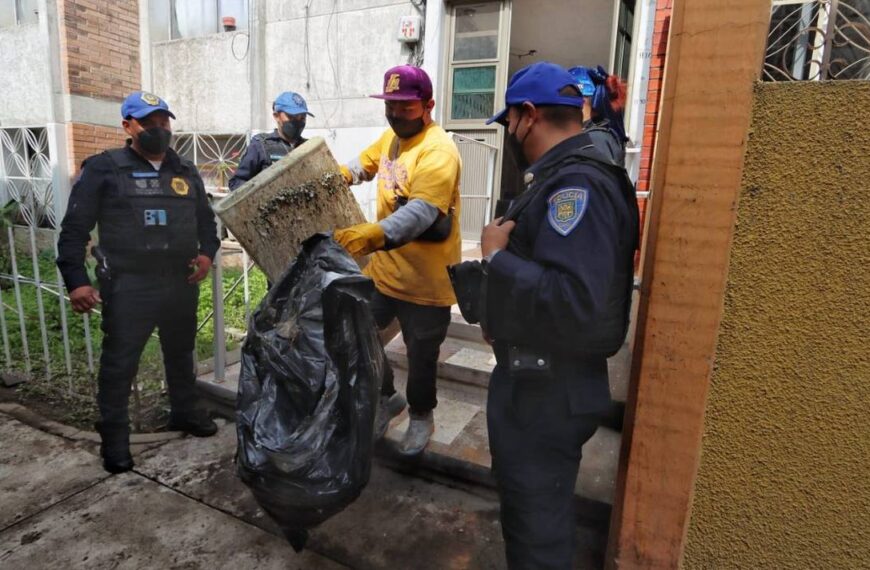 Suspenden desalojo de toneladas de basura en Azcapotzalco por presencia de gas butano