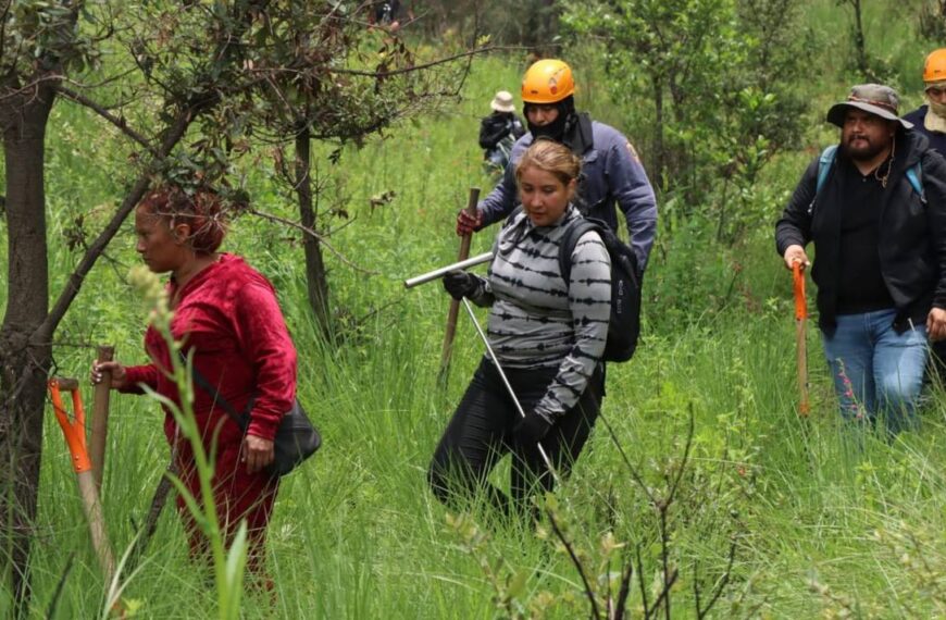 El Ajusco las une: madres buscan a Miguel Ángel Lazo y también esperan encontrar restos de sus hijos