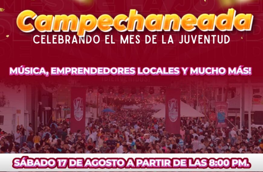 Todo listo para la Campechaneada de Imjuve con concierto y exhibiciones