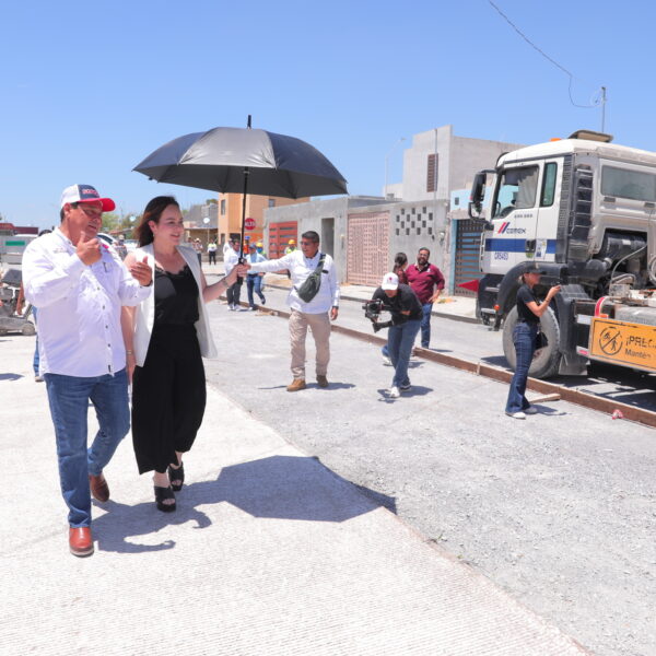 Supervisa alcaldesa avance de obras de infraestructura vial…