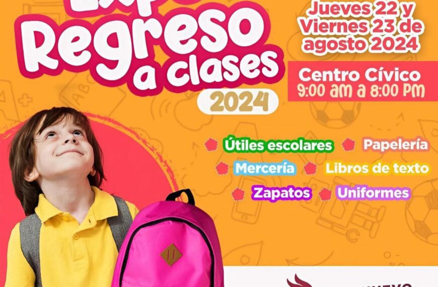 Reporta gobierno municipal que está todo listo para la Expo Regreso a clases 2024