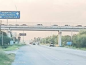 Largas filas en el Puente Anzaldúas