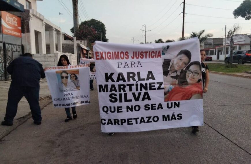 Familiares Jessy y Karla se manifiestan para exigir justicia: murieron atropelladas en Ciudad Madero