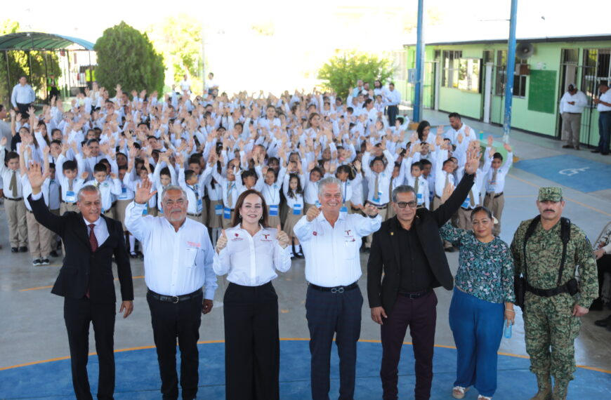 Arrancan las autoridades estatales y municipales el ciclo escolar 2024- 2025