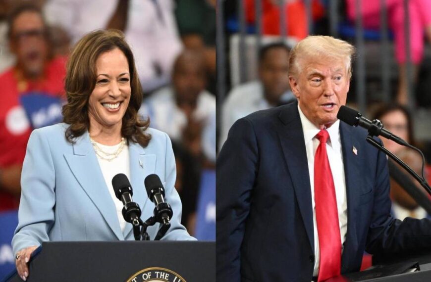 Kamala Harris tiene ligera ventaja de un punto frente a Trump, según encuesta