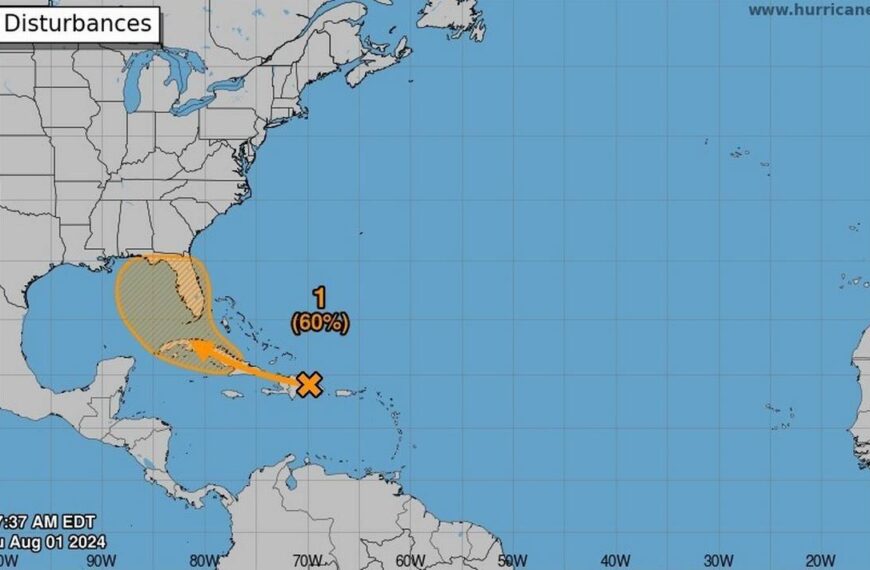 Potencial ciclón en el Atlántico ingresaría al Golfo de México, esta es su trayectoria