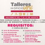 Continúan abiertas las inscripciones para los Talleres…