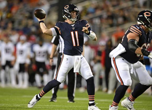 Bears de Chicago vencen a los Texans de Houston con todo y lluvia