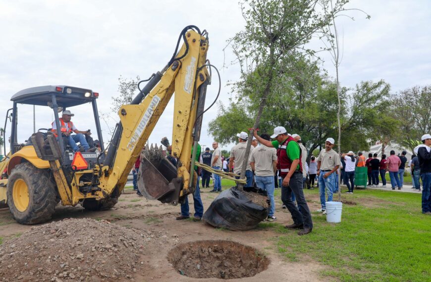 Fortalece gobierno municipal el cuidado al medio ambiente con programa de reforestación