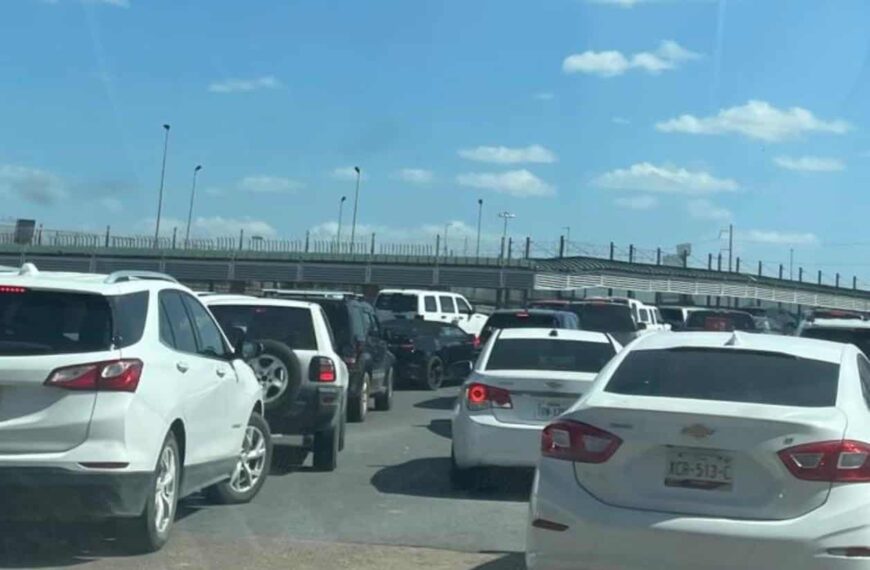 Puente Internacional Reynosa – Hidalgo se encuentra saturado