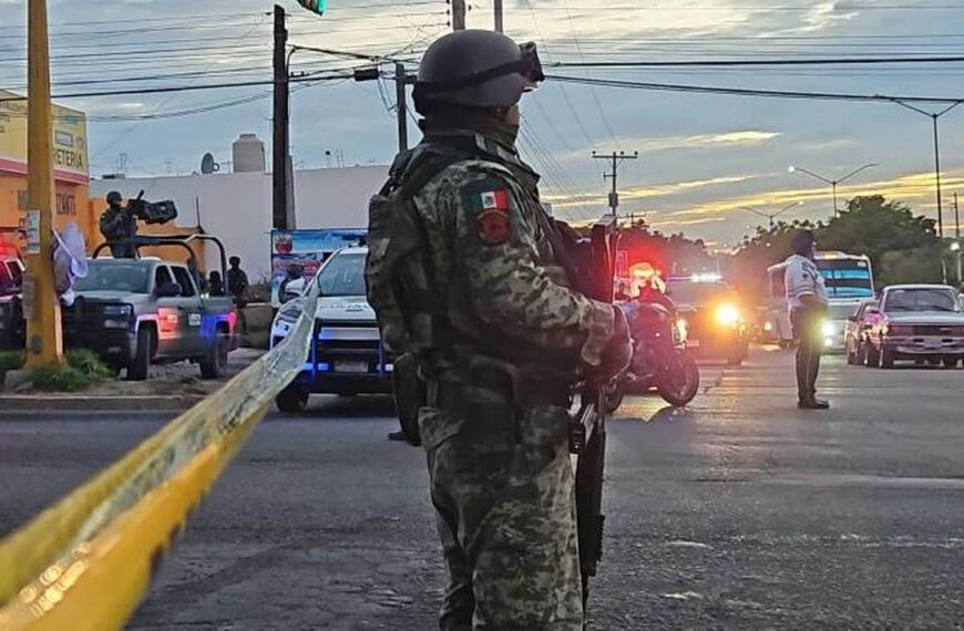 Al menos 9 muertos resultaron de enfrentamiento entre el Ejército y civiles en Culiacán