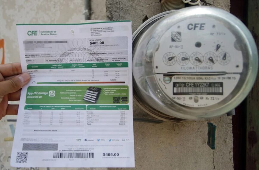 Reducción de las tarifas de la luz…