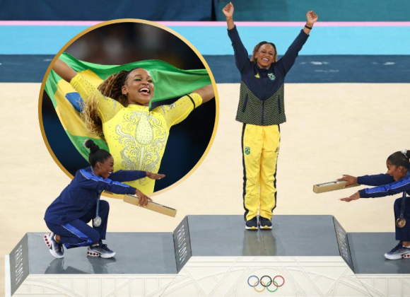 ¿Quién es Rebeca Andrade? Ella es la gimnasta que hace temblar a Simone Biles tras ganar medalla de oro