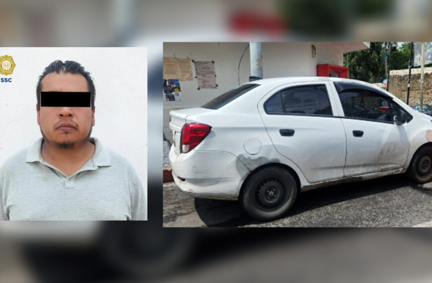 Cae taxista en CDMX para abusar de mujeres en Milpa Alta; hay cuatro víctimas