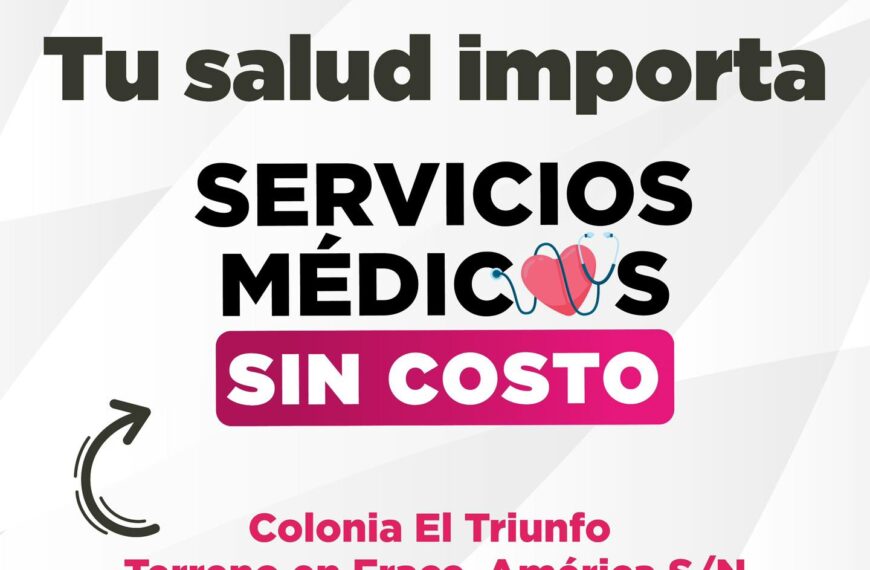 Tendrá gobierno municipal campaña de salud médica…
