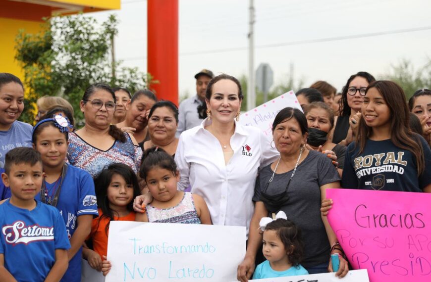Lista la alcaldesa Carmen Lilia Canturosas Villarreal para llevar a Nuevo Laredo al siguiente nivel