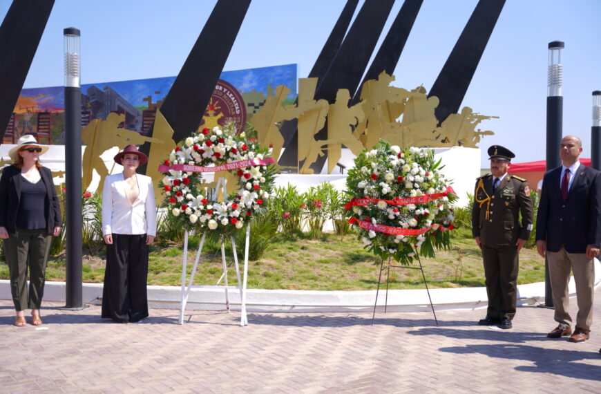Encabeza Carmen Lilia Canturosas conmemoración del 177 aniversario de la gesta heroica de los Niños Héroes
