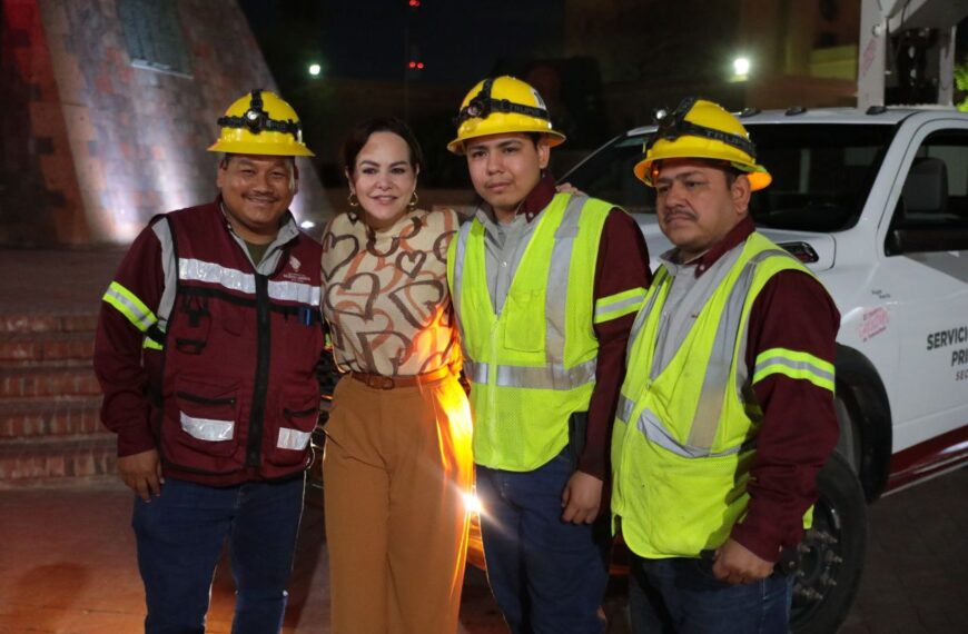 Transforma Carmen Lilia Canturosas los servicios públicos de Nuevo Laredo