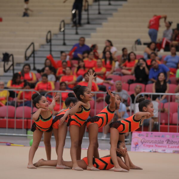 Compiten 18 clubes de gimnasia rítmica por la Copa Nuevo Laredo