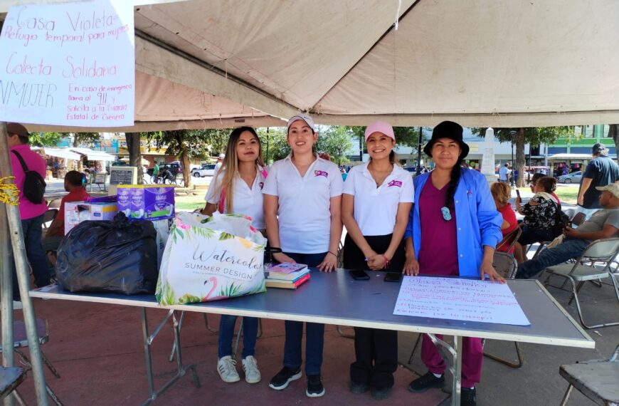 Convocan a la ciudadanía para que se sume a la colecta a favor de Casa Violeta