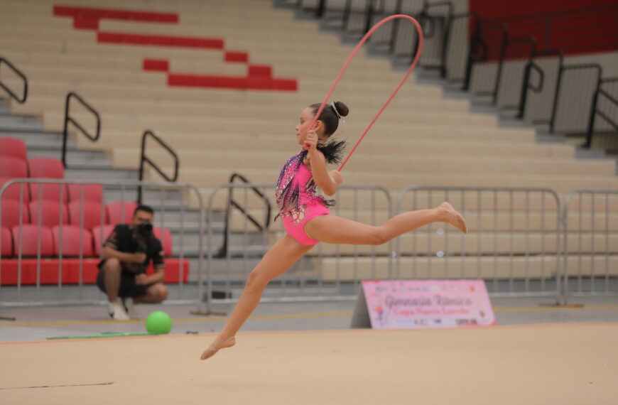 Es Nuevo Laredo sede del Torneo Estatal de Gimnasia Rítmica por primera vez