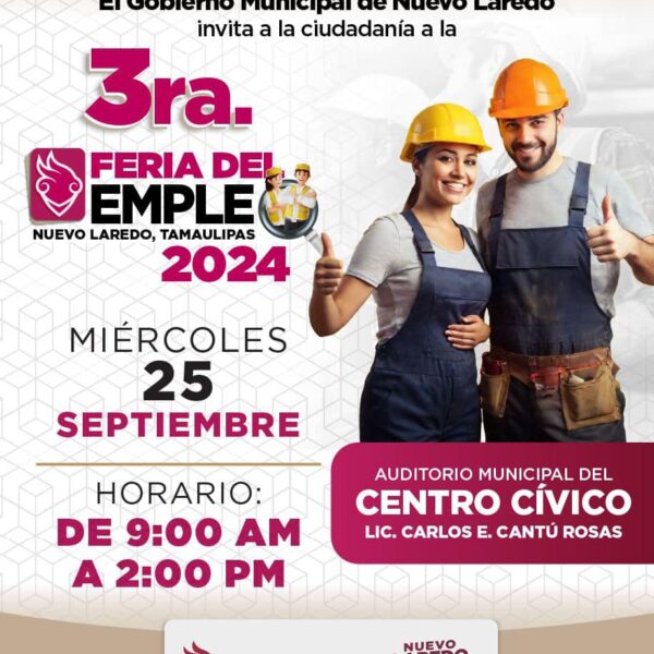 Invita gobierno municipal a Tercera Feria del Empleo…