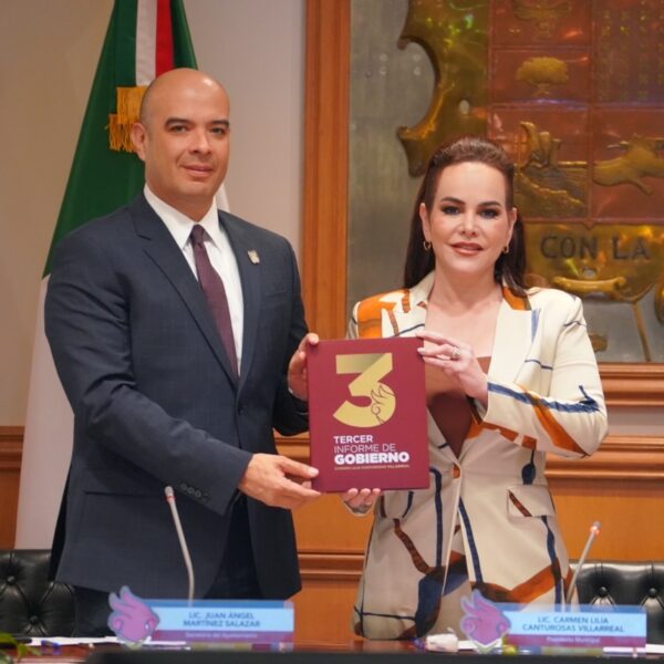 “En Nuevo Laredo, lo mejor está por venir”; presenta Carmen Lilia su tercer informe de resultados
