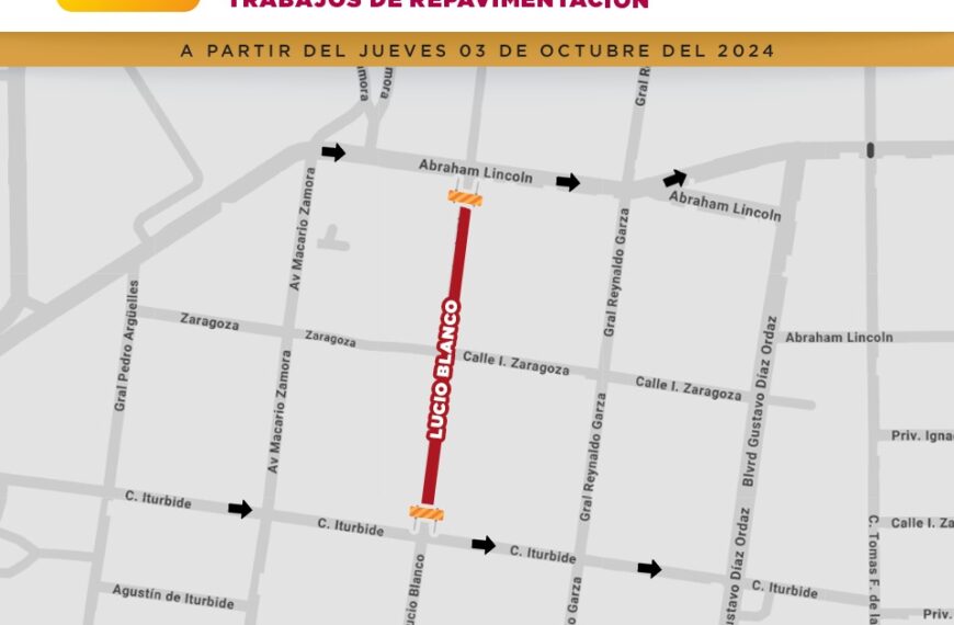 Anuncian cierre de vialidad por trabajos de…