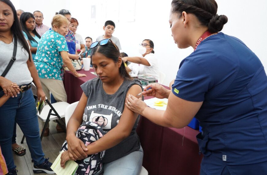 Invita sistema DIF Nuevo Laredo a jornada de vacunación este miércoles