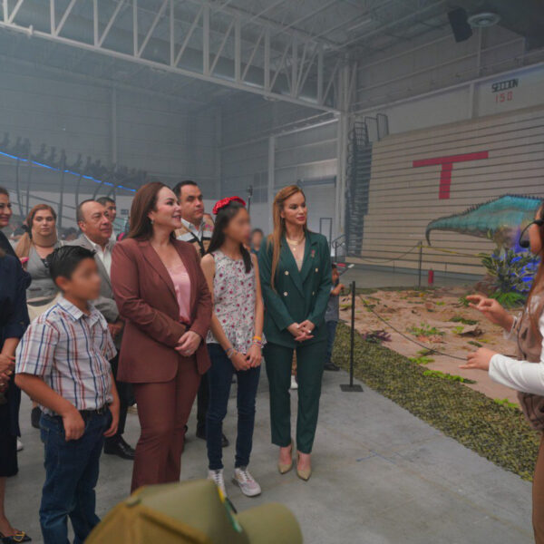 Llega a Nuevo Laredo el museo itinerante Tierra de Dinosaurios