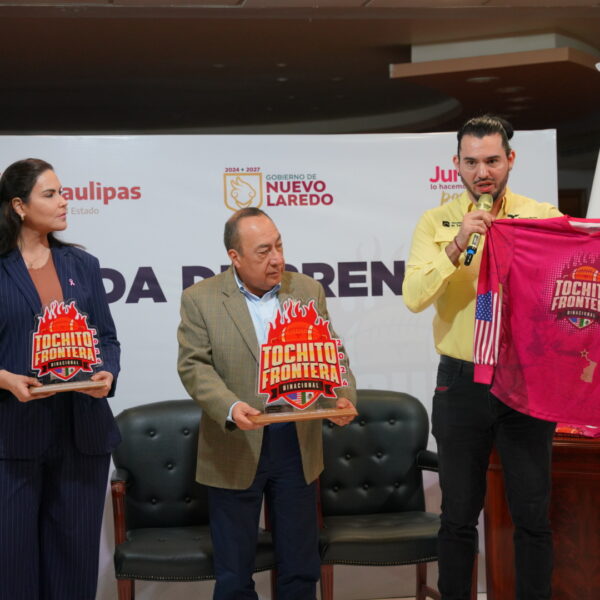 Selecciona gobierno del estado a Nuevo Laredo para sede del primer torneo Tochito Frontera Binacional