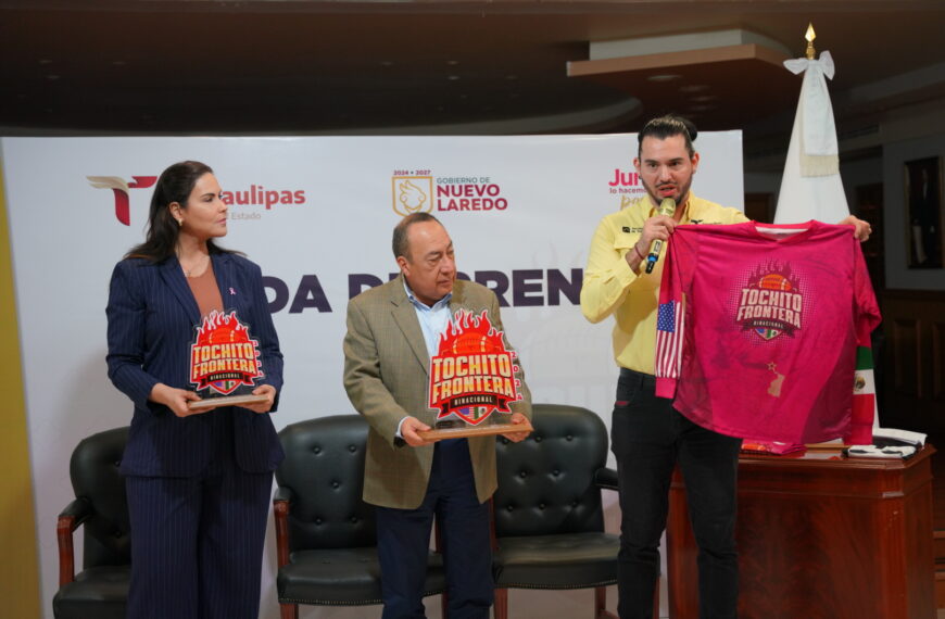 Selecciona gobierno del estado a Nuevo Laredo para sede del primer torneo Tochito Frontera Binacional