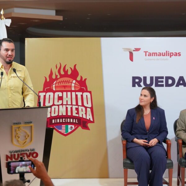 Selecciona gobierno del estado a Nuevo Laredo para sede del primer torneo “Tochito Frontera Binacional”
