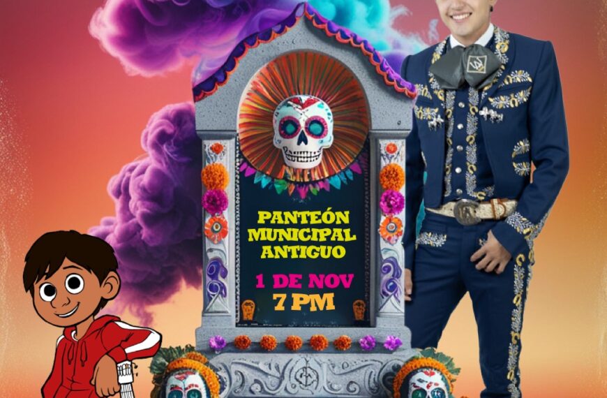 Invitan a Festival de Día de Muertos en el panteón antiguo; se presentará actor de Coco