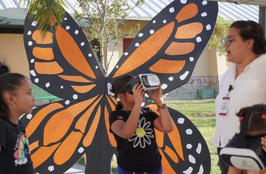 Implementa gobierno municipal taller de concientización de la mariposa monarca