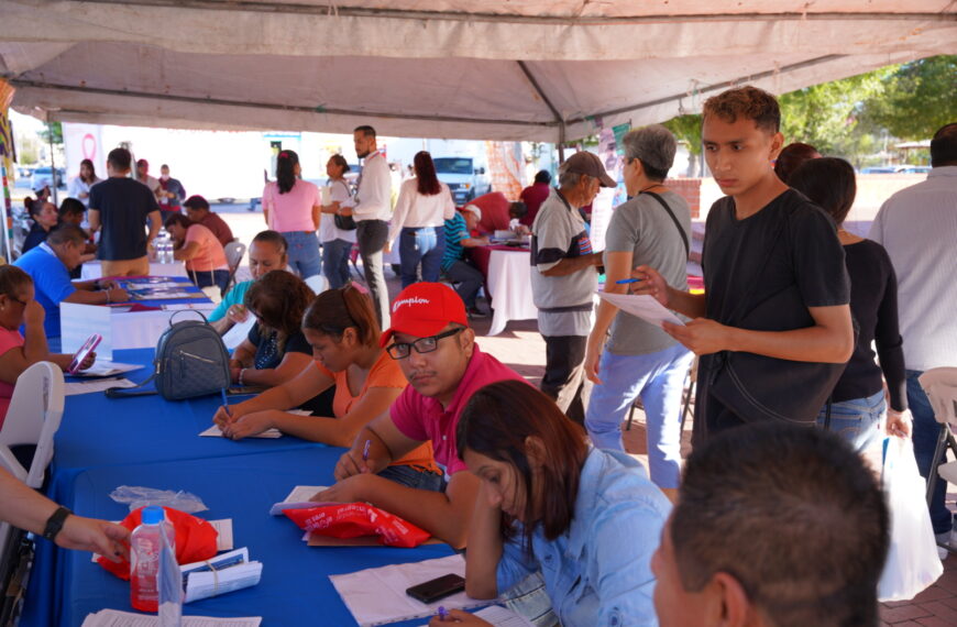 Responden ciudadanos a programa “Empleo en tu colonia”