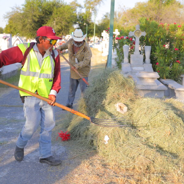 Preparan panteones municipales para festejos por Día de…
