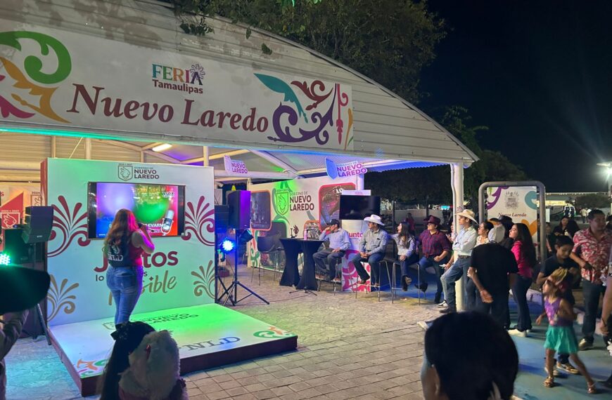 Recibe pabellón de Nuevo Laredo gran cantidad de visitantes en la Feria Tamaulipas 2024
