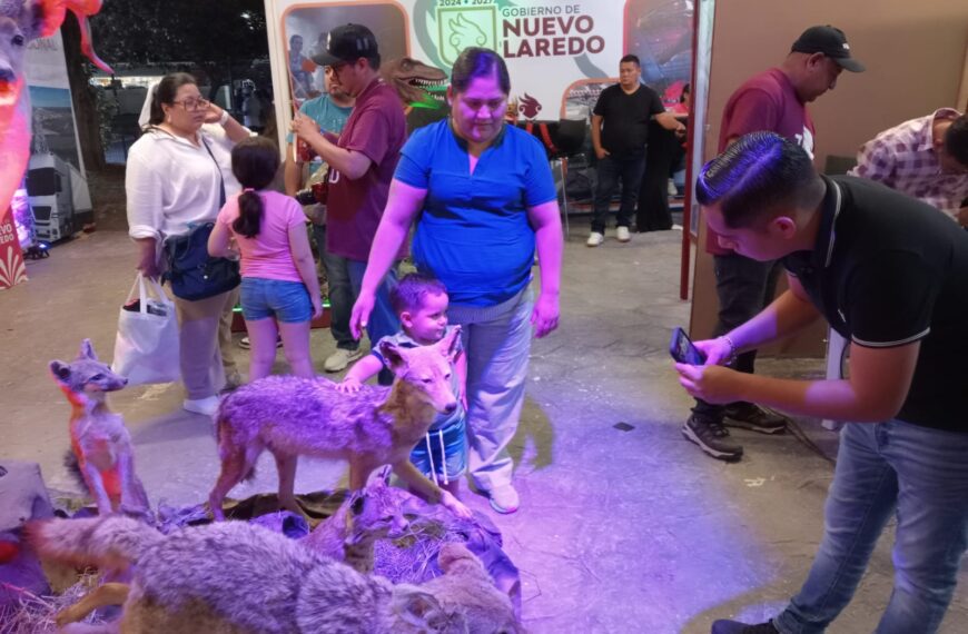 Recibe pabellón Nuevo Laredo gran cantidad de visitantes en la Feria Tamaulipas 2024
