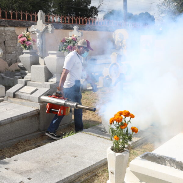 Reporta gobierno municipal panteones limpios y fumigados para…
