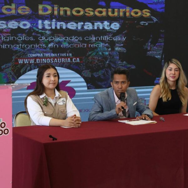 Llega a Nuevo Laredo exposición interactiva “Tierra de Dinosaurios”