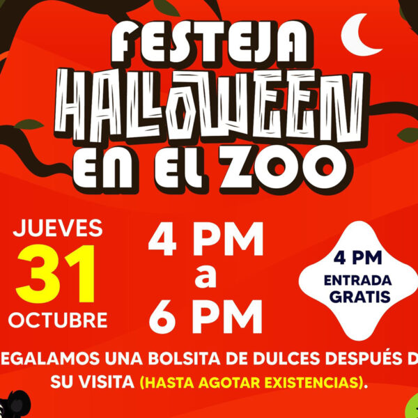 Invitan a la ciudadanía a festejar Halloween en el Zoológico de Nuevo Laredo