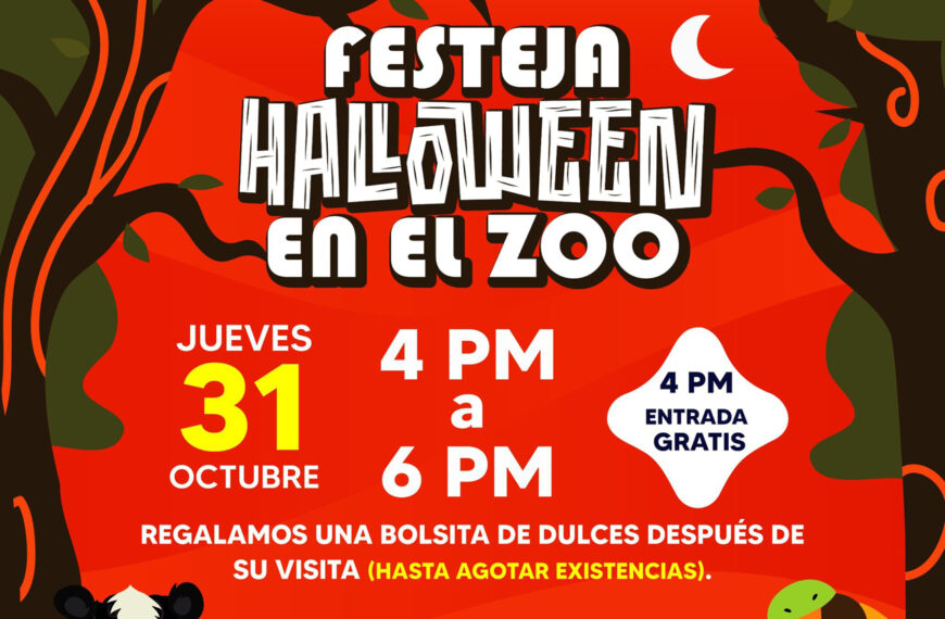 Invita Zoológico de Nuevo Laredo a fiesta de Halloween