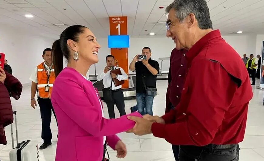 Américo Villarreal confirma visita de Claudia Sheinbaum a Tamaulipas en noviembre