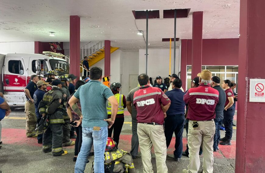 Capacita Protección Civil de Nuevo Laredo a 48 oficiales en rescate y emergencia