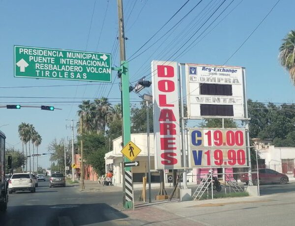 Dólar sube hasta los 19.90 pesos en casas de cambio de Nuevo Laredo