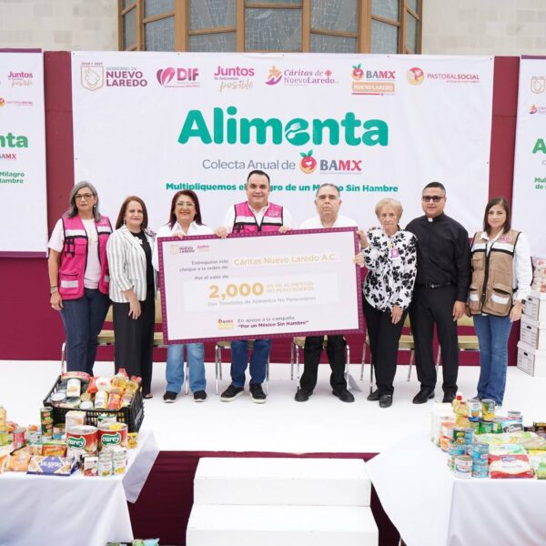 Se unen gobierno municipal y DIF a campaña Alimenta con tres toneladas de ayuda