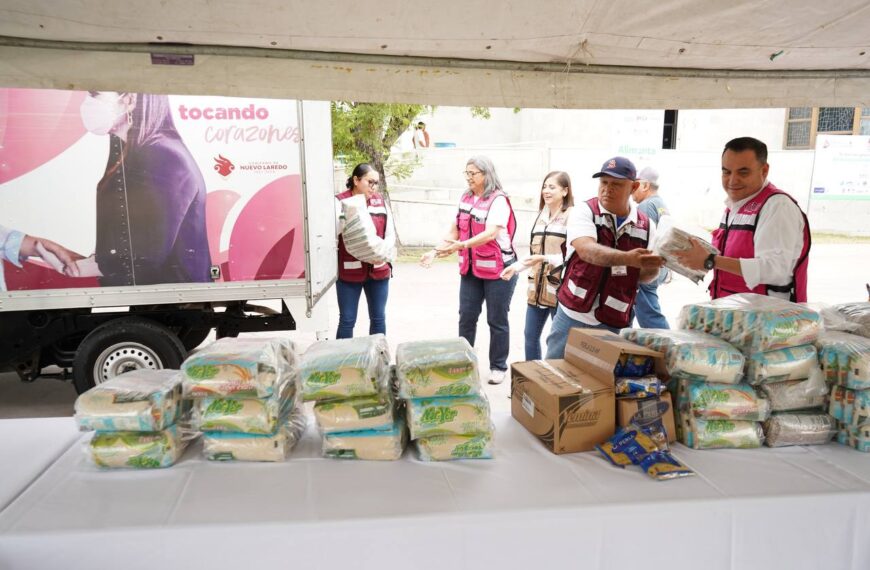 Se unen gobierno municipal y Sistema DIF a Campaña Alimenta con tres toneladas de ayuda